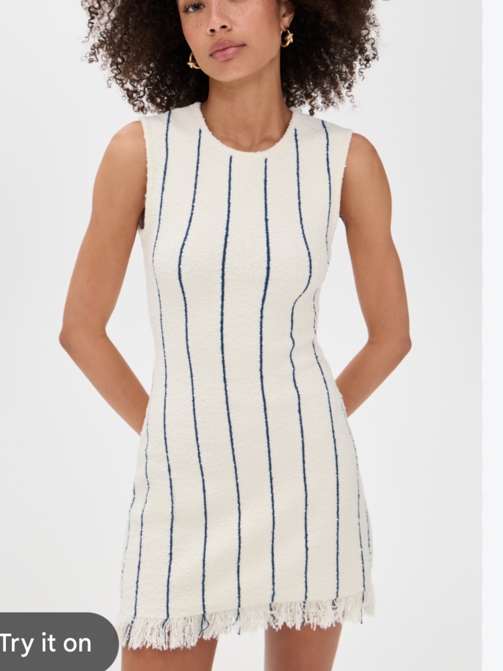 Aligne Immy Boucle Mini dress NWT